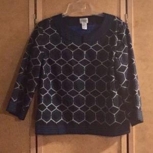 CHICO'S Size 1 Jacket